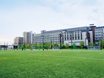 葛飾にいじゅくみらい公園運動場 多目的広場